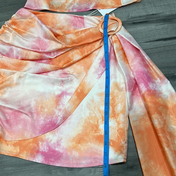 WAYF multi color Two Piece Spaghetti strap and mini skirt - Picture 4 of 8